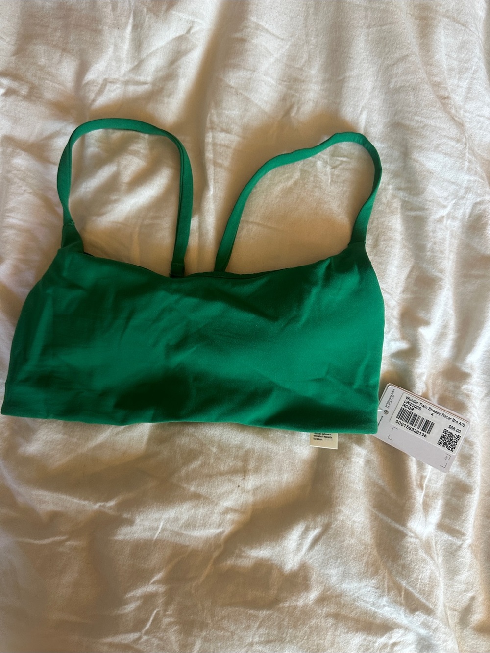 NWT Wunder Train Racer Bra